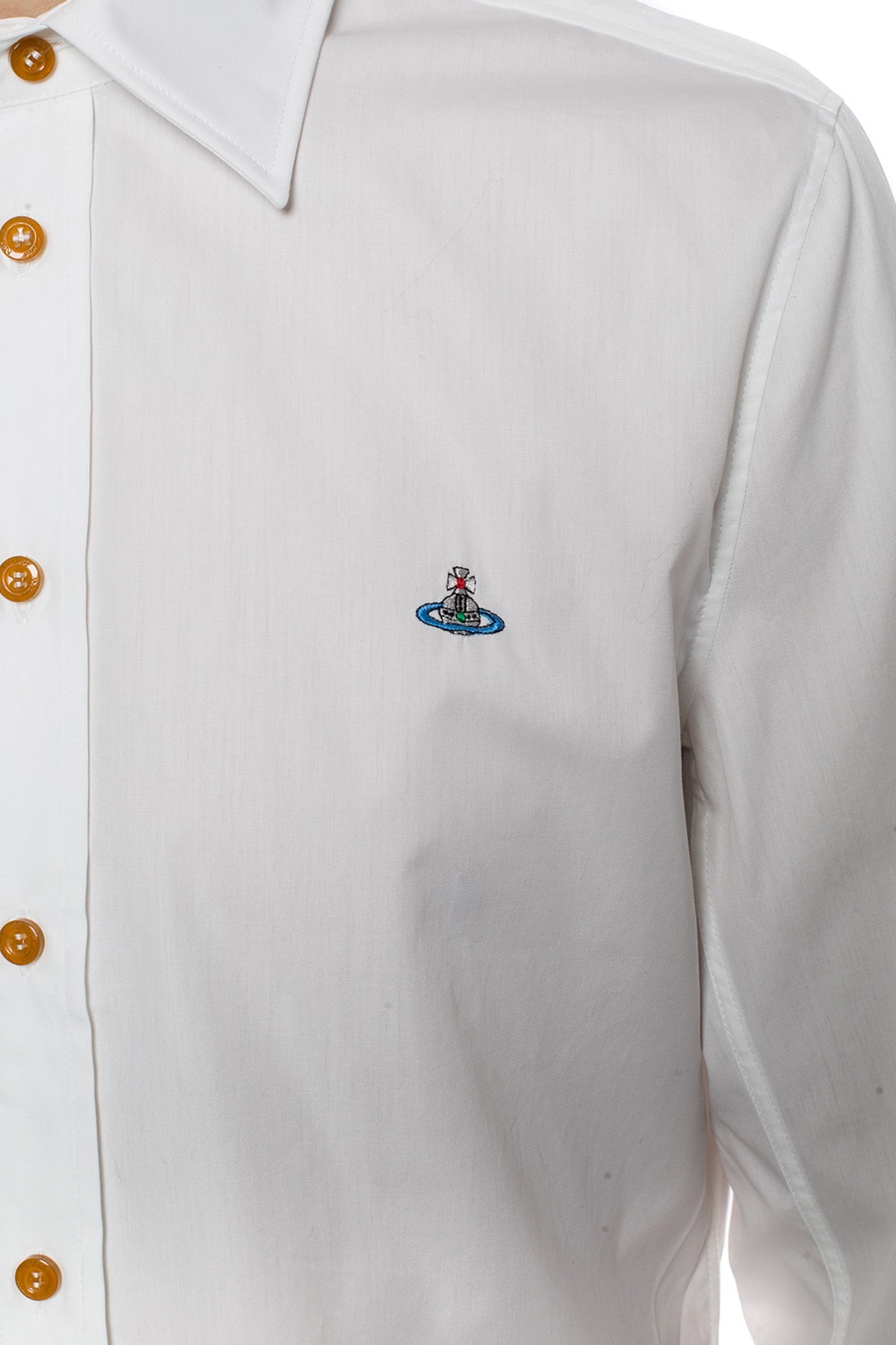 Vivienne Westwood Logo-embroidered shirt | Men's Clothing | Vitkac